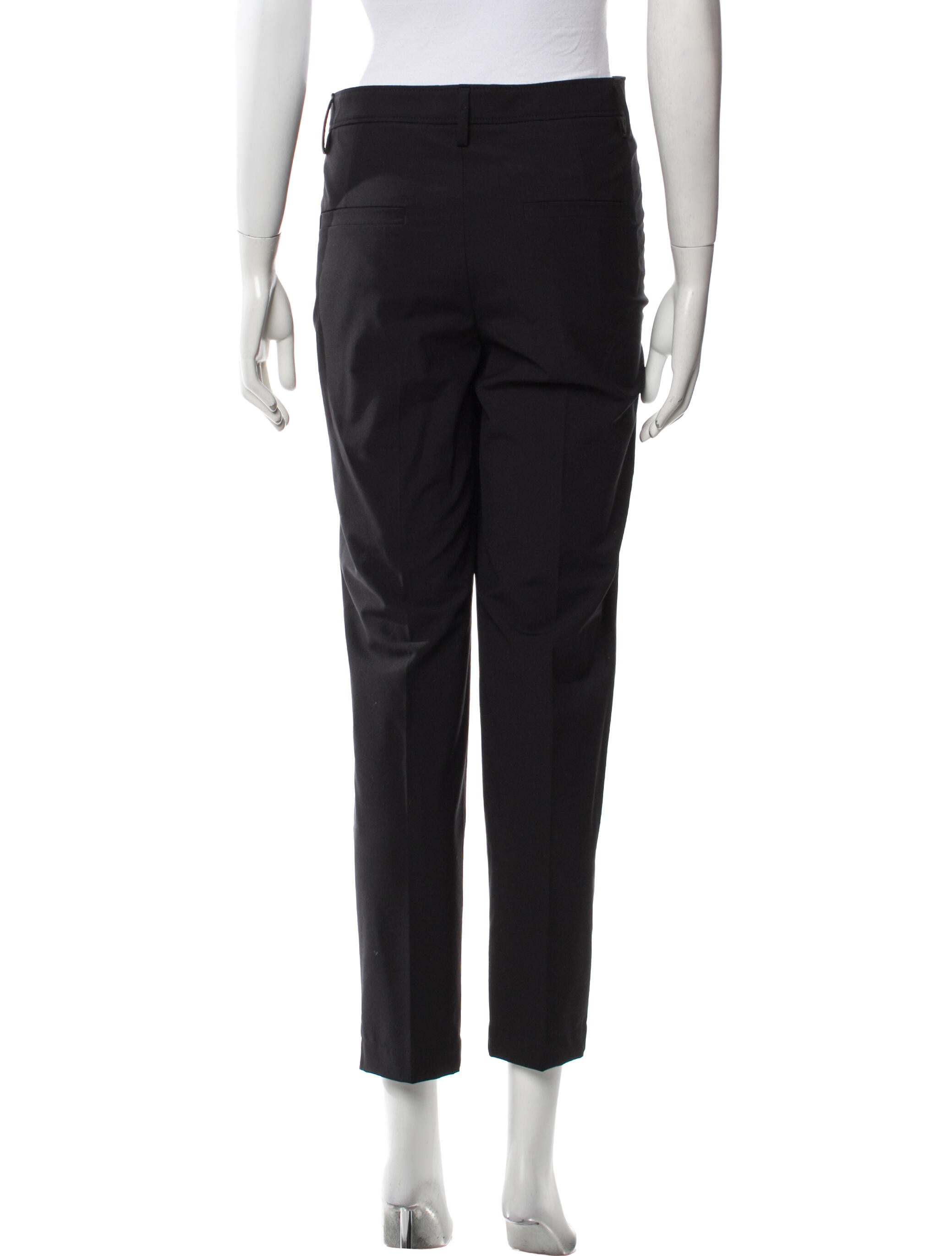 Brunello Cucinelli Virgin Wool Straight Leg Pants